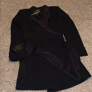 bebe crepe suit dress